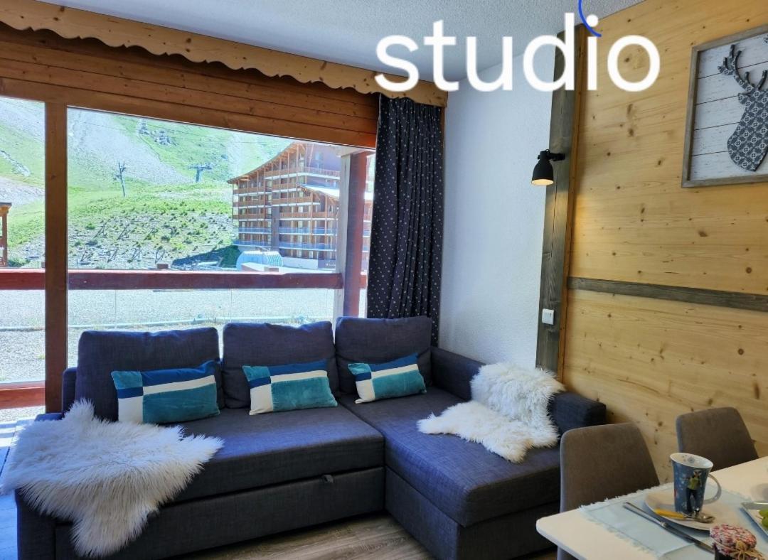 Arc 2000 - Appartement Ou Studio Avec Balcon Et Vue Les Arcs  Extérieur photo