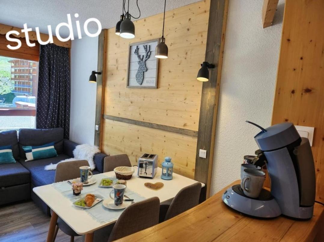 Arc 2000 - Appartement Ou Studio Avec Balcon Et Vue Les Arcs  Extérieur photo