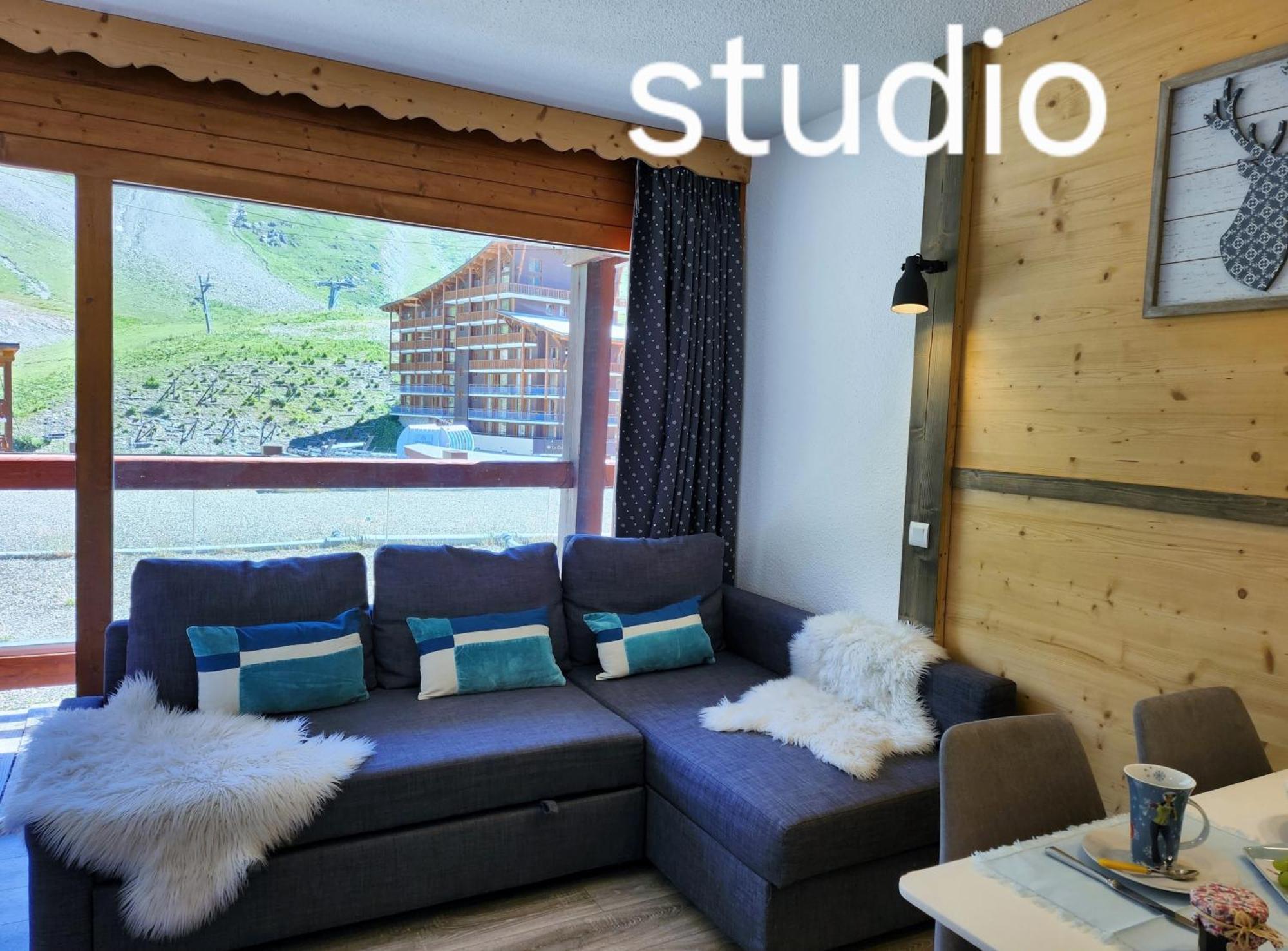 Arc 2000 - Appartement Ou Studio Avec Balcon Et Vue Les Arcs  Extérieur photo
